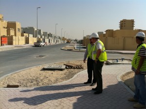 Al Falah settlement under construction October 2011