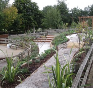 Liss infant school landscaping