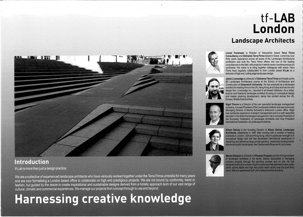 tf-LAB London Landscape Architects