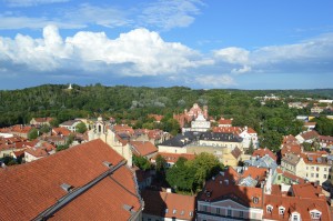 The city from St. John's church bell tower