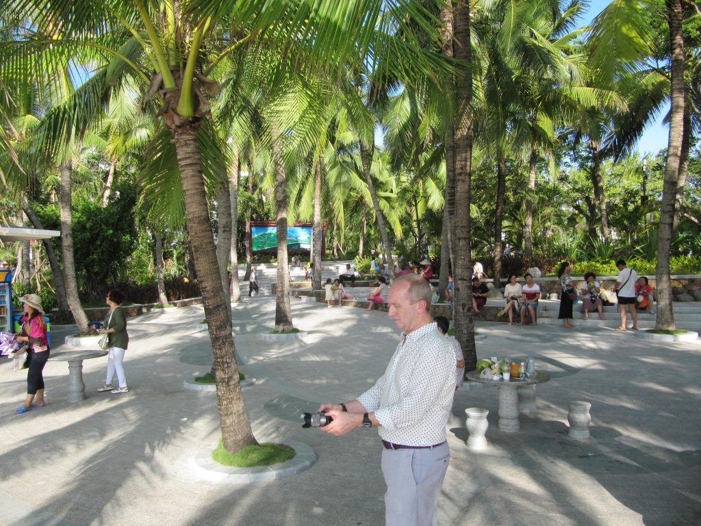 Nigel Thorne at Sanya, November.