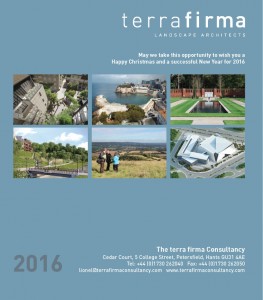 Terra Firma Calendar 2016 front page