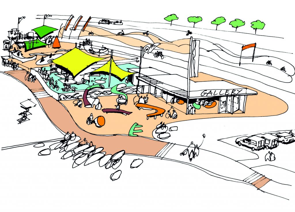 Seafront regeneration ideas for Hayling Island