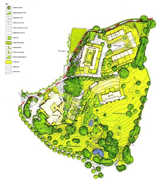 Masterplan for redevelopment at Le Court