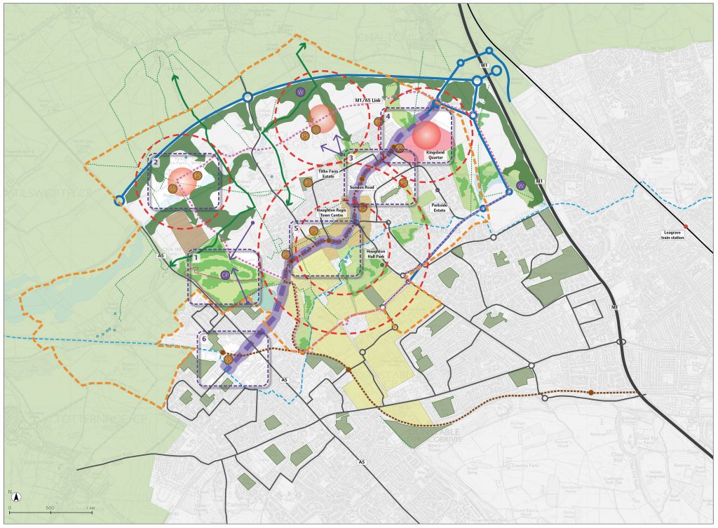 Houghton Regis Strategic Diagram