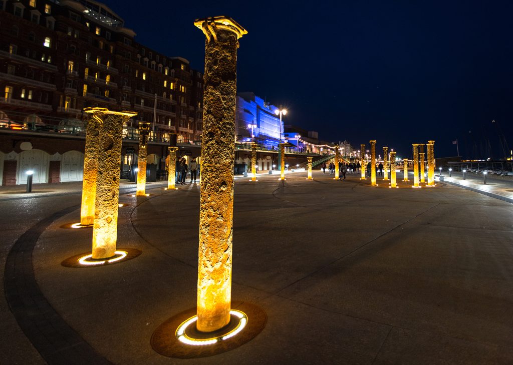 The BA i360 Public Realm plaza