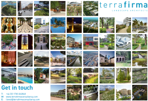 A selection of projects by The terra firma Consultancy