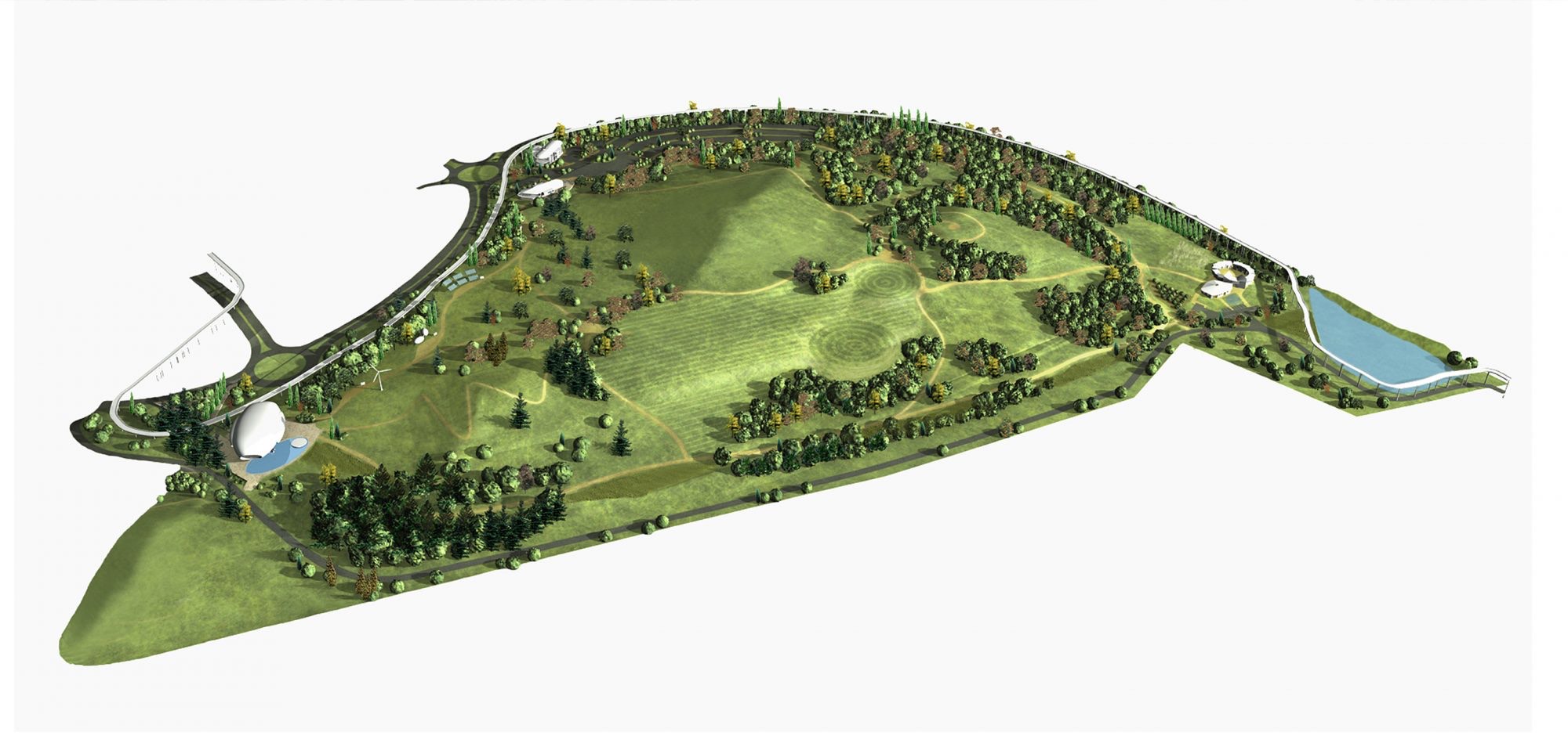 Enviropark, Portsmouth, Landscape Architecture, Masterplanning